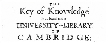 Title page from early Quaker publication